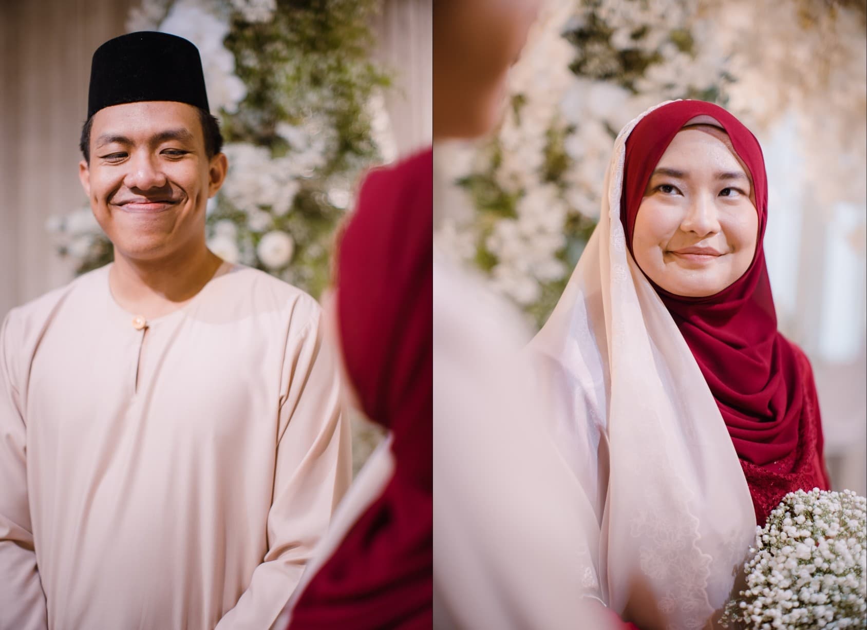 Muhaimin & Maisarah reception portrait